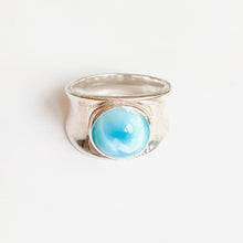 Load image into Gallery viewer, Larimar Ring